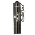 Light Up Keychain - Lantern - Flashlight - Gun Metal Gray